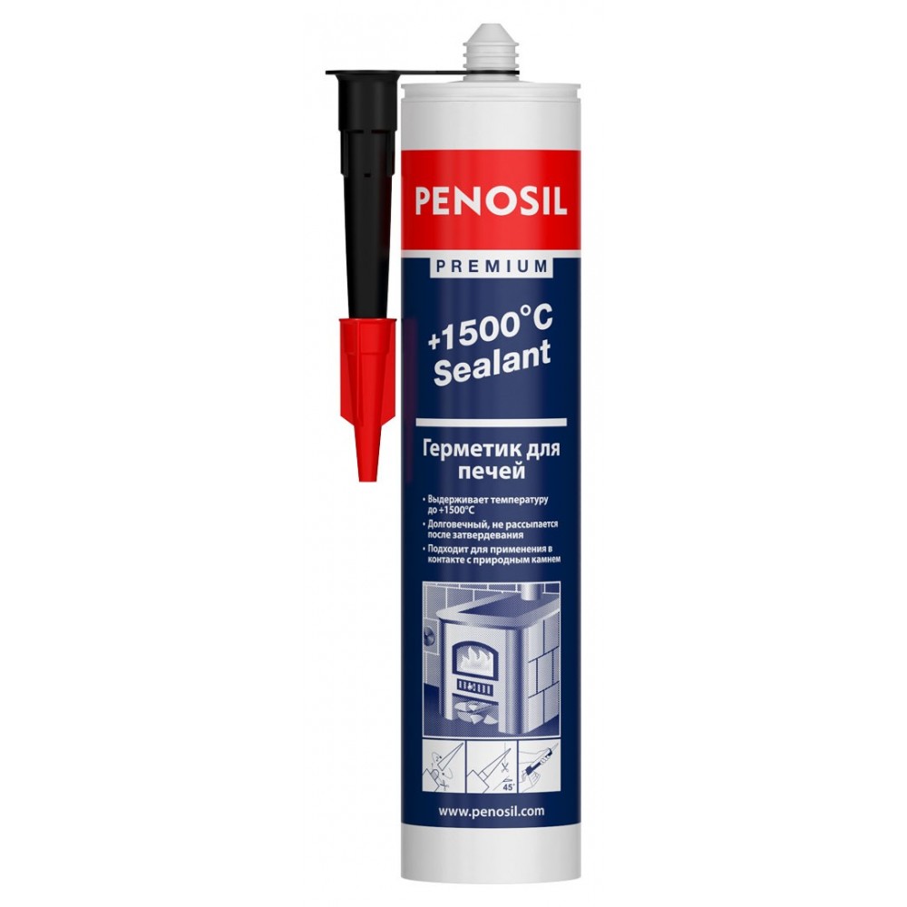 PENOSIL Premium +1500 °C Sealant герметик для духовок и каминов