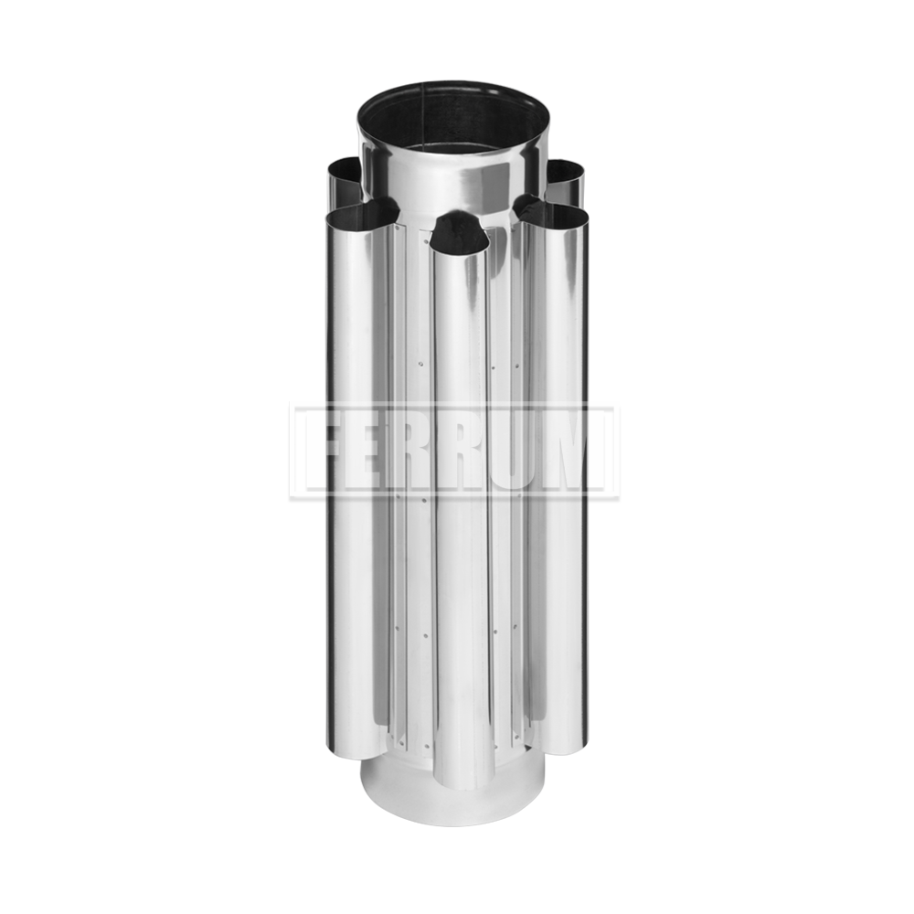 Дымоход-конвектор (HF/430/0,5 мм) Ø110